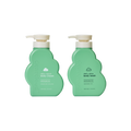 Green Cloud Shaped Body Cream and Body Wash