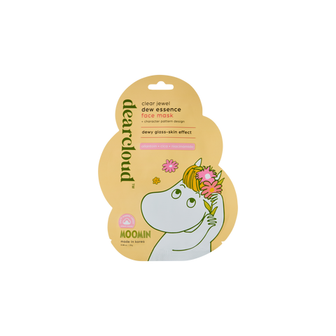 Moomin Clear Jewel Dew Essence Face Mask