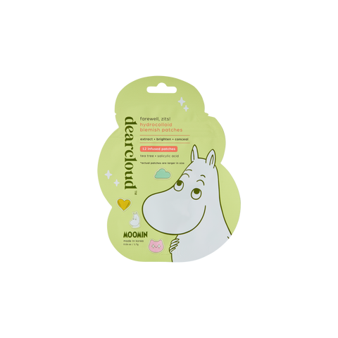 Moomin Hydrocolloid Blemish Patches Set of 12