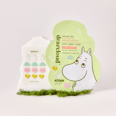 Moomin Hydrocolloid Blemish Patches Set of 12