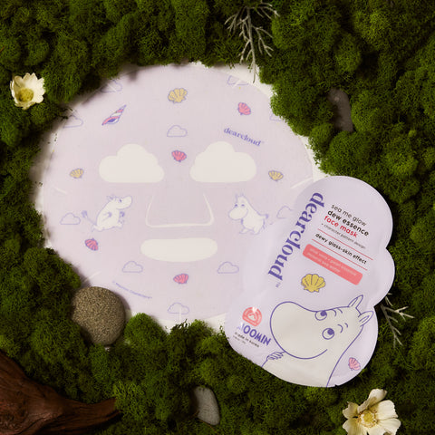 Moomin Sea Me Glow Dew Essence Face Mask