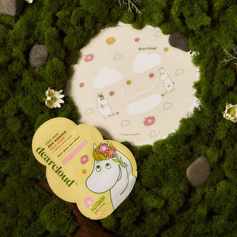 Moomin Clear Jewel Dew Essence Face Mask